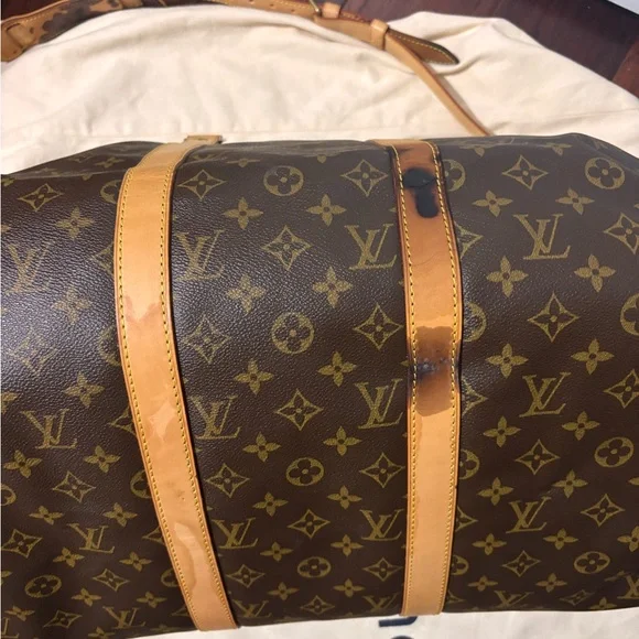 Louis Vuitton Monogram Keepall Bandouliere 50 Crossbody - Picture 12 of 15